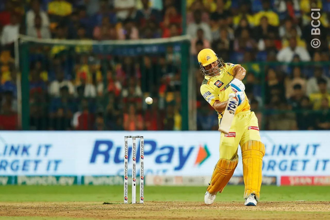 MS Dhoni played his last match of IPL 2024 in Bengaluru (Image Credit: IPLT20.com/BCCI)